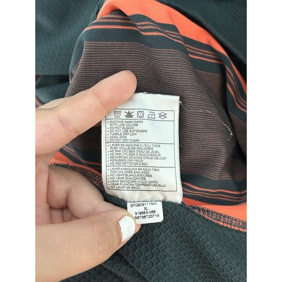 Nike Golf Pullover XL Gray Quarter Zip Athleisure Workout Coach Dry Fit Gym - Picture 8 of 8